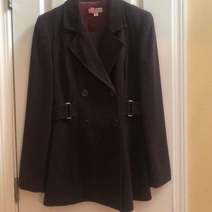 Brown Bebe Pant suit... yes pants too in good con